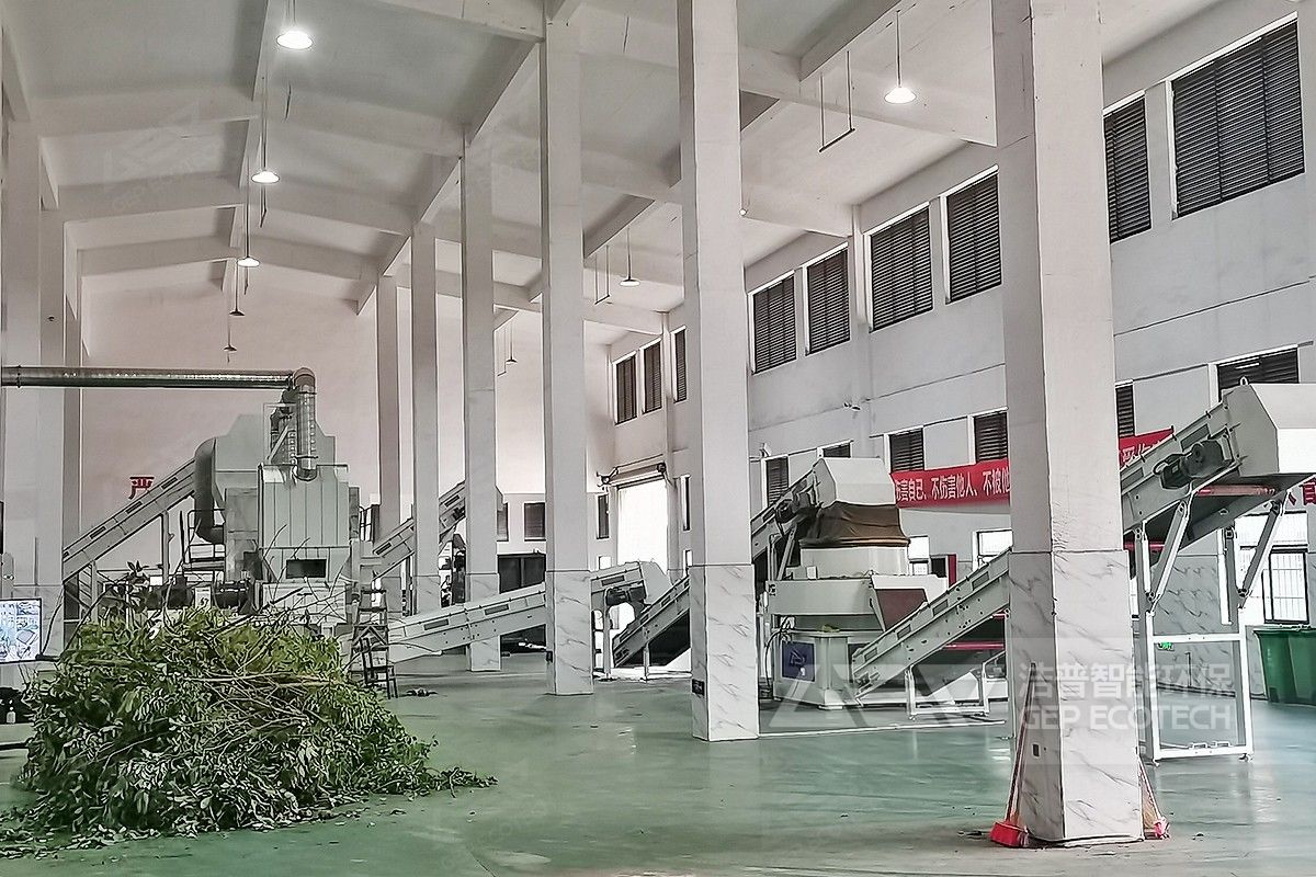 江西吉安園林垃圾處置線