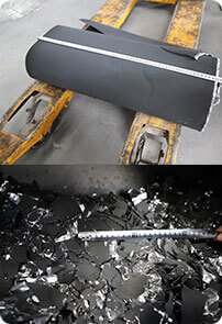 鋰電池破碎效果對(duì)比