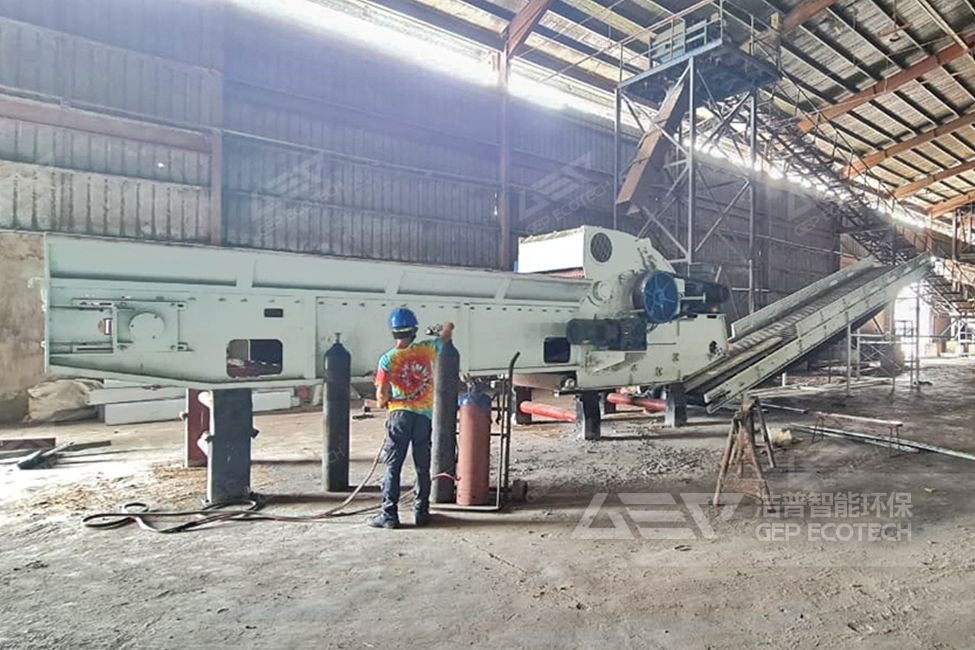 東南亞生物質(zhì)電站破碎項目