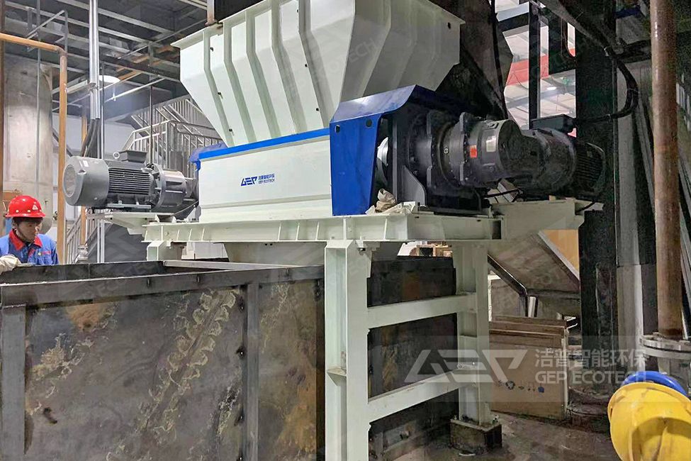 河南200L鐵皮油桶破碎處置項目