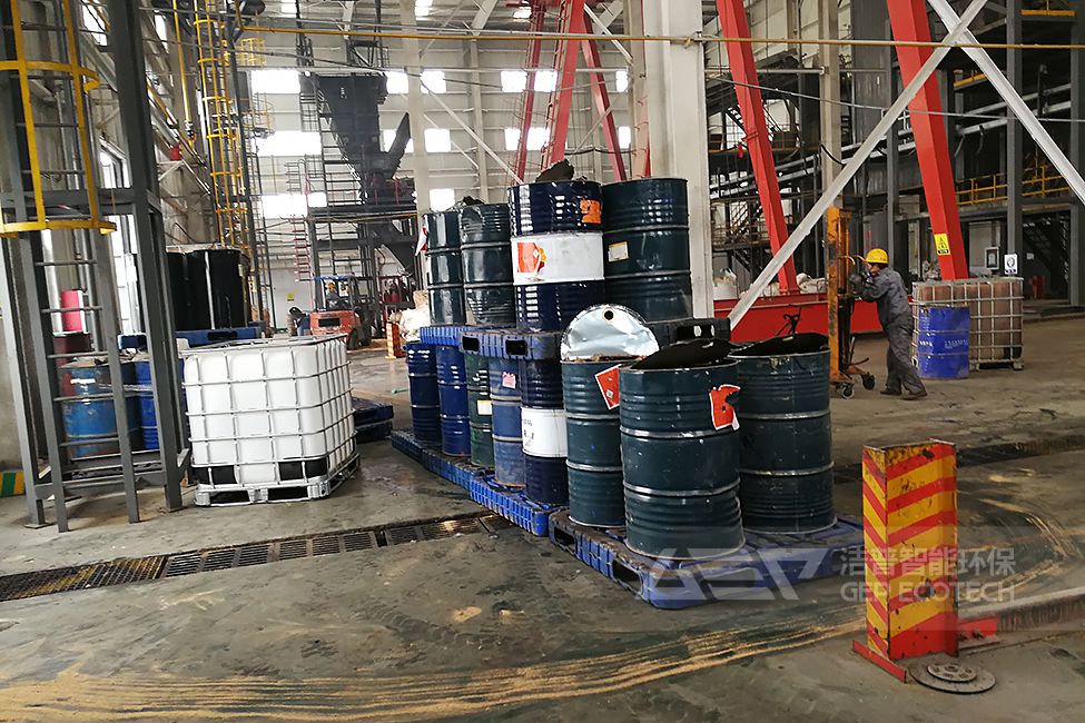 廣西工業(yè)危廢破碎處理系統(tǒng)項目